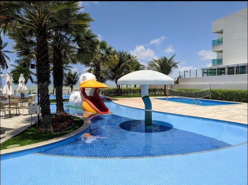 Apartamento A Beira Mar Com Piscina Estilo Resort Cabedelo Exterior photo